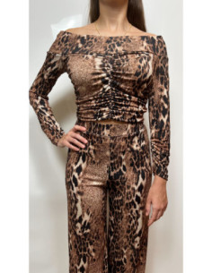 Vicolo Top Leopardato