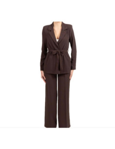 Susy Mix Completo Giacca Con Fiocco E Pantalone A Palazzo