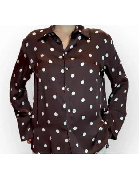 Tensione In Camicia A Pois