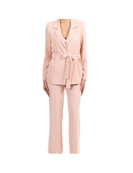 Susy Mix Completo Giacca Con Fiocco E Pantalone A Palazzo