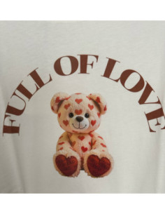 Vicolo T-shirt Con Stampa Orsetto
