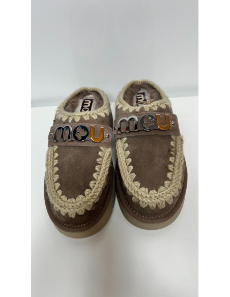 Mou Bounce Clog Metal Logo