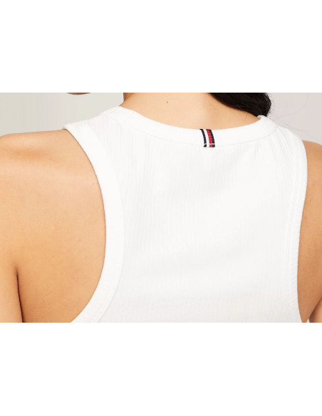 Tommy Hilfiger Canotta Slim Fit A Coste