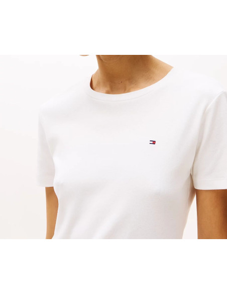 Tommy Hilfiger T-shirt Relaxed Fit Con Bandierina