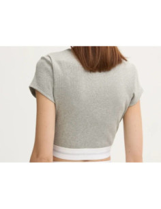 Calvin Klein T-Shirt Lounge Corta  Cotton Stretch Rib 2