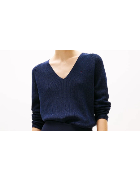 Tommy Hilfiger Pullover In Maglia Intrecciata