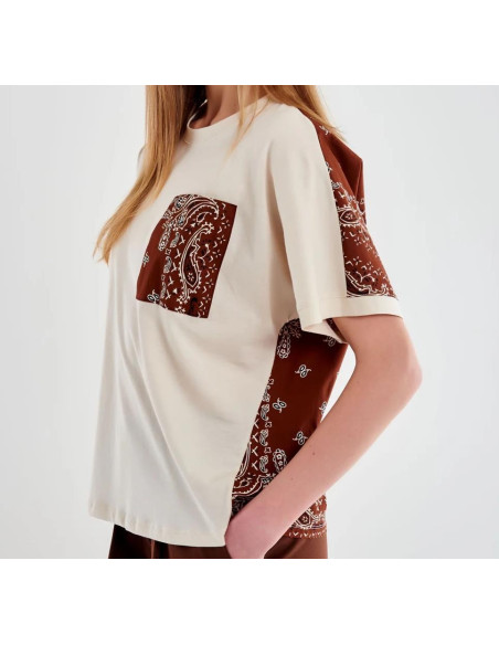 Vicolo T-shirt Stampa Bandana