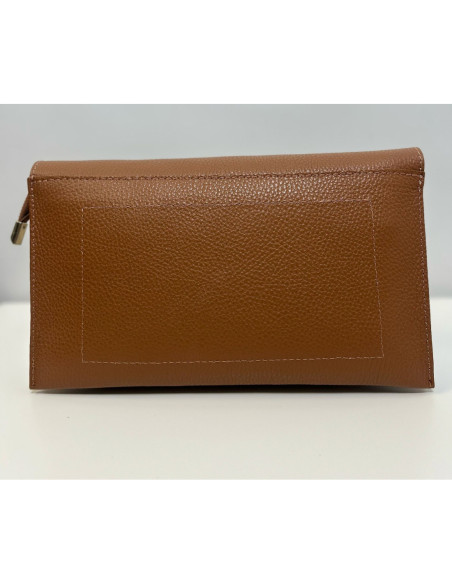 Mela D'oro Borsa In Pelle Con Tracolla