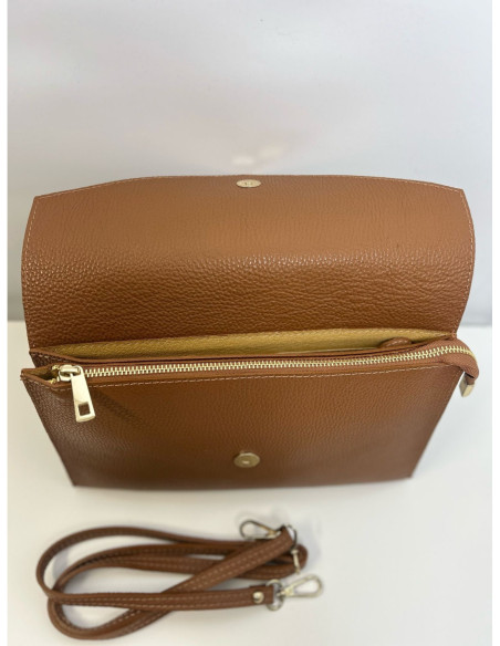 Mela D'oro Borsa In Pelle Con Tracolla
