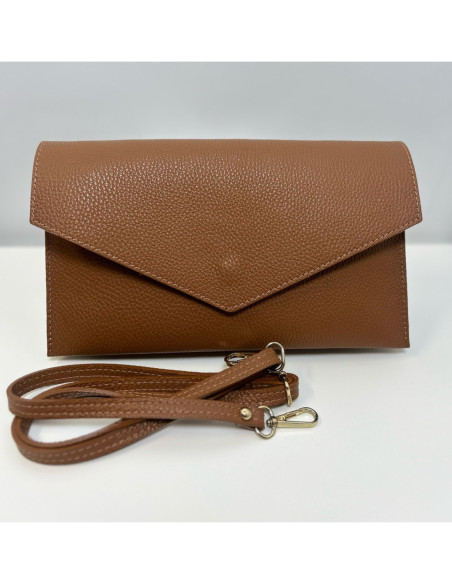 Mela D'oro Borsa In Pelle Con Tracolla