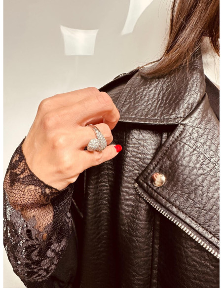 Tensione In Gilet In Ecopelle