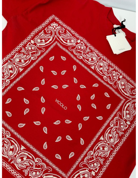 Vicolo T-Shirt Fantasia Bandana