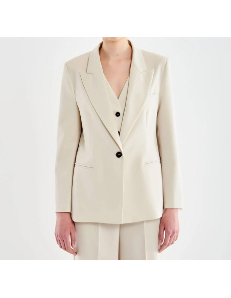 Vicolo Blazer Basic Sfiancato Monopetto