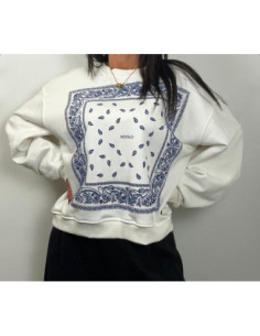 Vicolo Felpa Stampa Bandana 2