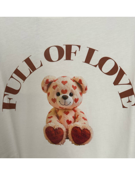 Vicolo T-shirt Con Stampa Orsetto