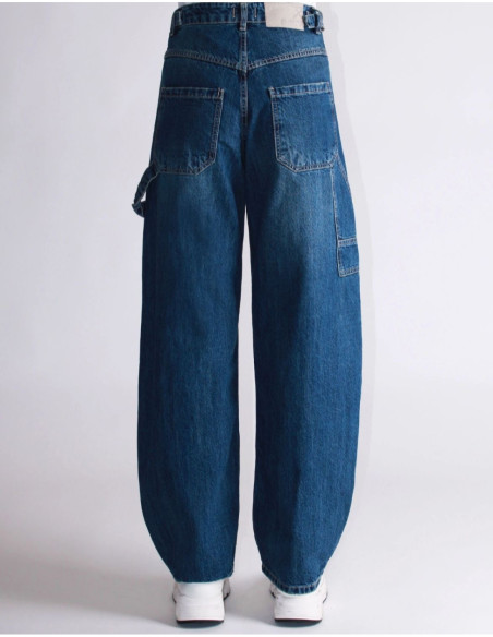Berna Denim Work Con Fibbie