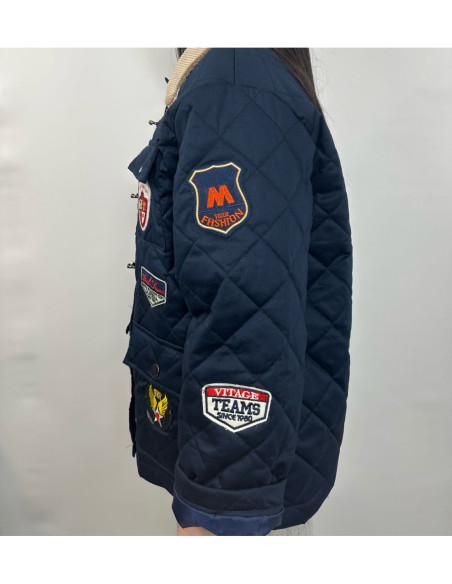 Vicolo Bomber Patch In Cotone