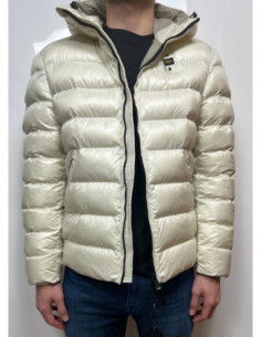 Blauer Giubbino Bianco