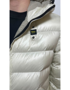 Blauer Giubbino Bianco 2