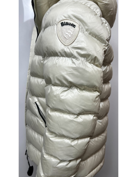 Blauer Giubbino Bianco