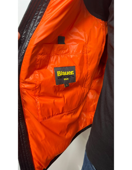 Blauer Gilet Nero