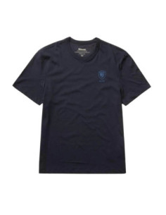 Blauer T-Shirt Con Logo