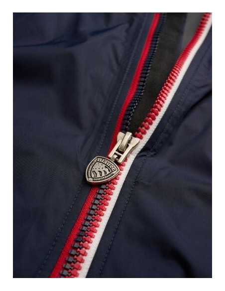 Blauer Giacca A Vento Nastrata Dodge