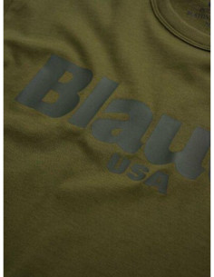 Blauer T-Shirt In Tono Bourne 2