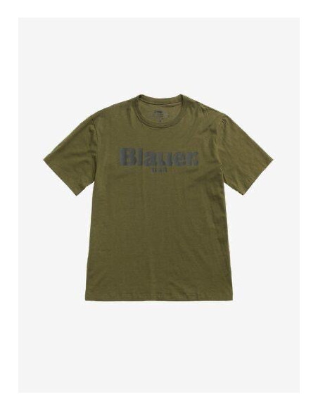 Blauer T-Shirt In Tono Bourne