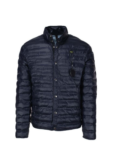 Blauer Giacca
