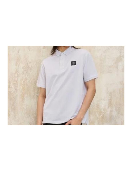 Blauer Polo Piquet Alban