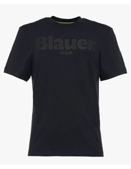 Blauer T-Shirt In Tono Bourne