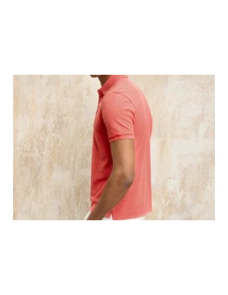 Blauer Polo Piquet Alban