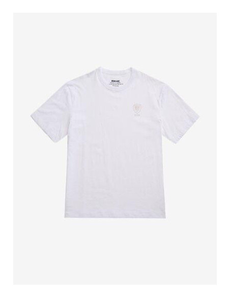 Blauer T-shirt Con Logo