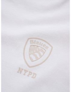 Blauer T-shirt Con Logo 2