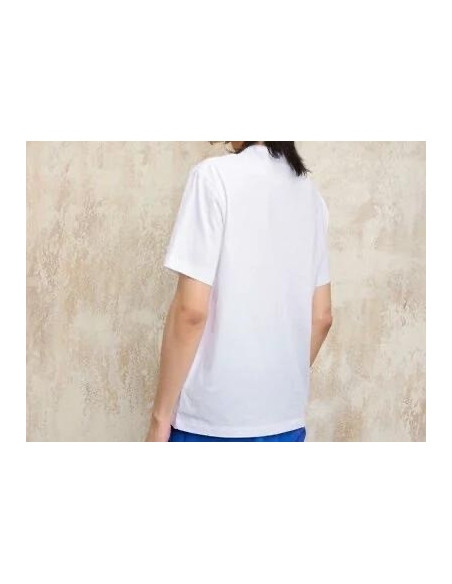 Blauer T-shirt Con Logo
