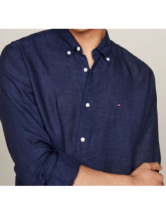 Tommy Hilfiger Camicia Regular Fit In Puro Lino 2