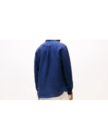 Tommy Hilfiger Camicia Regular Fit In Puro Lino