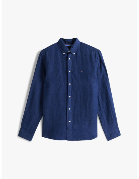 Tommy Hilfiger Camicia Regular Fit In Puro Lino