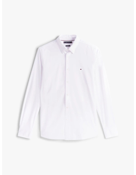 Tommy Hilfiger Camicia Slim Fit Con Bandierina Ricamata