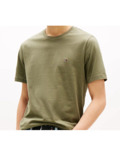 Tommy Hilfiger T-shirt In Puro Cotone A Righe