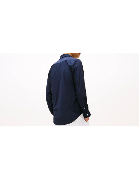Tommy Hilfiger Camicia Slim Fit Con Bandierina Ricamata