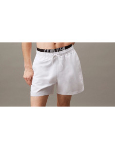 Calvin Klein Costume Da Bagno Corti Con Fascia In Vita Doppia 2