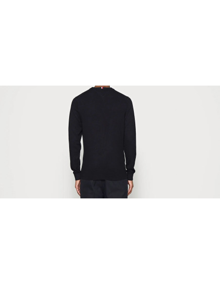 Tommy Hilfiger Pullover Con Bandierina Ricamata