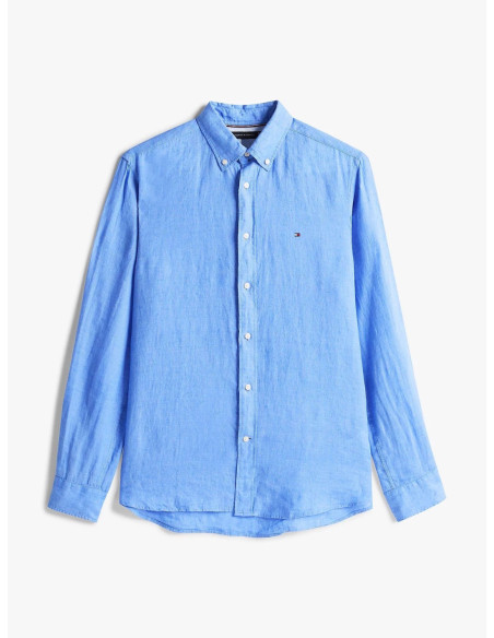 Tommy Hilfiger Camicia Regular Fit In Puro Lino