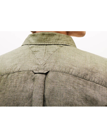 Tommy Hilfiger Camicia Regular Fit In Puro Lino