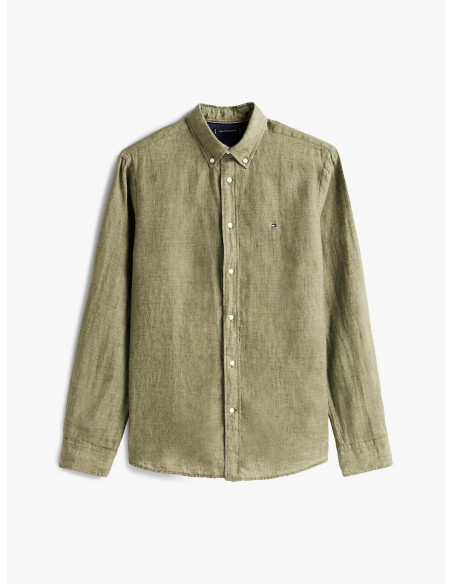 Tommy Hilfiger Camicia Regular Fit In Puro Lino