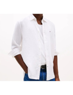 Tommy Hilfiger Camicia Regular Fit In Puro Lino