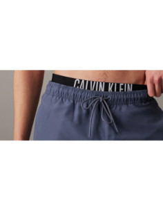 Calvin Klein Costume Da Bagno Corti Con Fascia In Vita Doppia 2