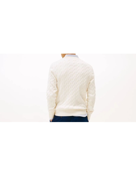 Tommy Hilfiger Pullover In Maglia Intrecciata